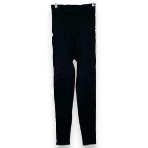 Blanqi Everyday Maternity Over the Belly Leggings Women's S Black Leggings